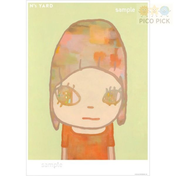 日本直送｜官方正版 奈良美智藝術海報 B2尺寸（無框・共6款） 