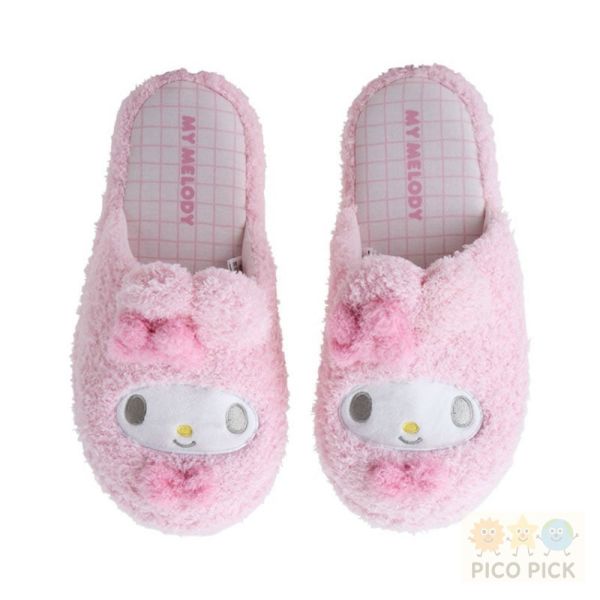 日本直送 日本 Sanrio 角色造型室內拖鞋／大人用Hello Kitty/大耳狗/Melody/布丁狗 