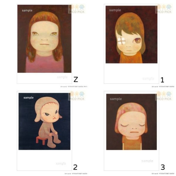 日本空運｜官方正版奈良美智藝術明信片（多款可選） 