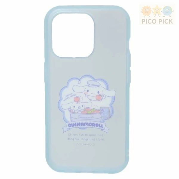 日本正版｜Sanrio 三麗鷗 iPhone 15 Pro透明邊框手機保護殼（6.1吋 三鏡頭） 