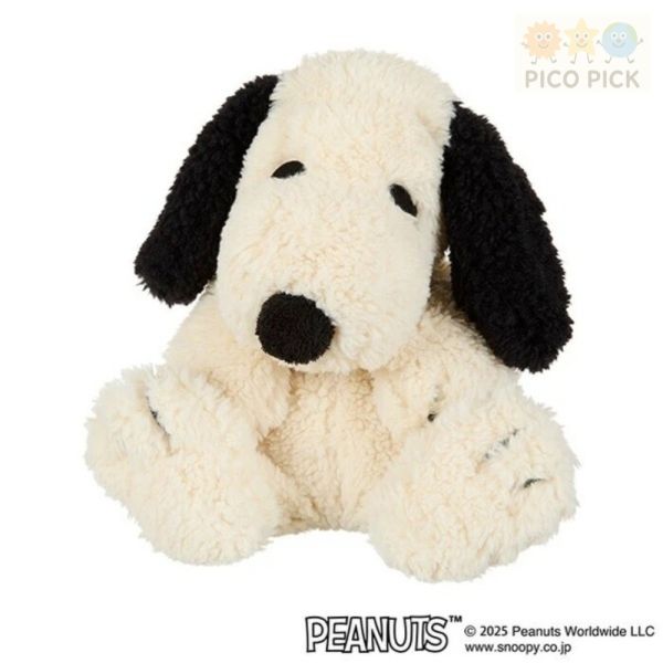日本正版PEANUTS Snoopy 史奴比軟綿綿超療癒趴姿娃娃 51cm 