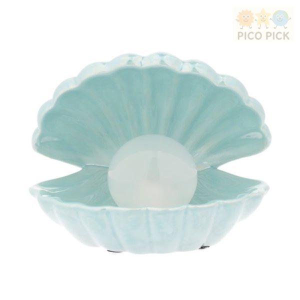 日本 Francfranc 美人魚色夢幻珍珠貝殼LED小夜燈（3色可選） Franc Franc代購