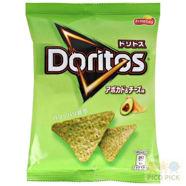 日本 限定Doritos 多力多滋 酪梨起司玉米片 酪梨起司口味玉米脆片 