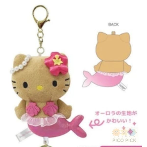 日本日曬Kitty 美人魚吊飾  Hello Kitty|燒焦Kitty 
