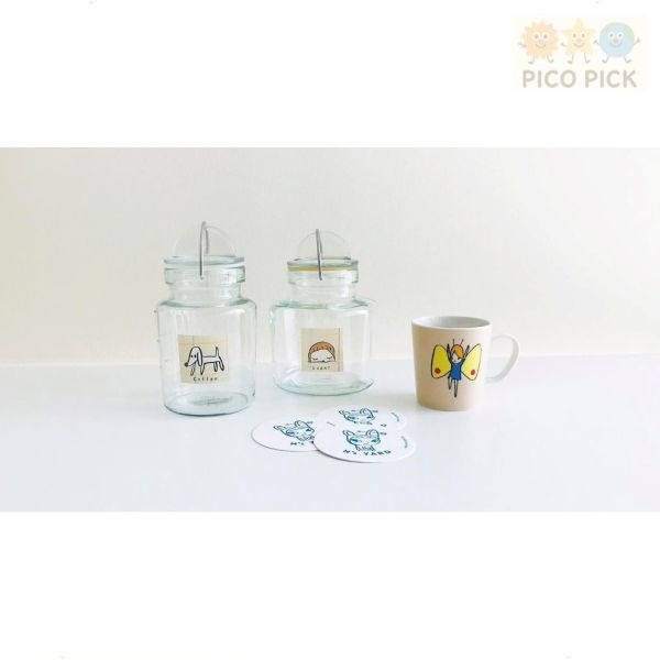 日本直送｜日本官方正版奈良美智 × ARABIA 蝴蝶女孩馬克杯 