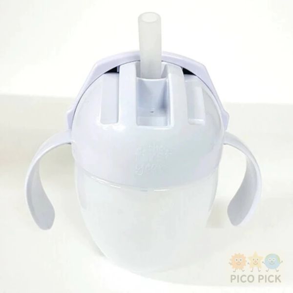 日本 直送 【Disney冰雪奇緣】雪寶造型吸管學習杯 207ml（9個月以上適用） 