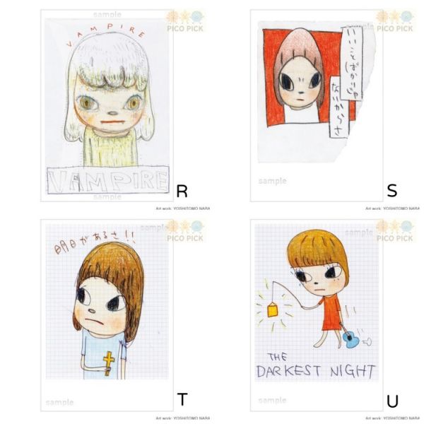 日本空運｜官方正版奈良美智藝術明信片（多款可選） 