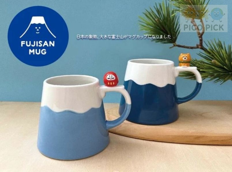 日本 DECOLE 富士山 concombre 馬克杯/茶杯（柴犬/達摩 兩款） 