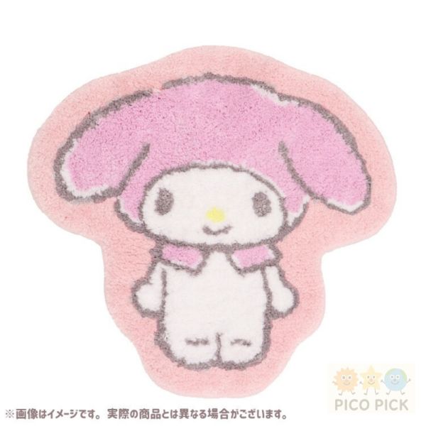 日本直送 三麗鷗 角色造型地墊｜Hello Kitty／布丁狗／大耳狗／酷洛米／美樂蒂／My Sweet Piano／魚人／大眼蛙 