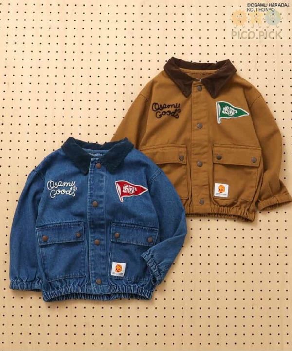 【日本直送】OSAMU GOODS × BREEZE 聯名童裝系列|日本童裝｜童裝外套｜童裝吊帶褲 