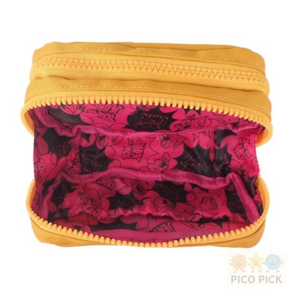 日本直送｜Tom & Jerry 閃亮立體造型多功能收納包】雙層拉鍊大容量｜湯姆貓傑利鼠｜FLAPPER聯名款 