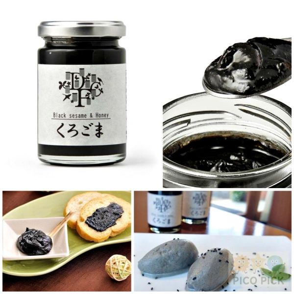 日本 純天然黑芝麻蜂蜜抹醬三溫糖 黑芝麻蜂蜜醬 