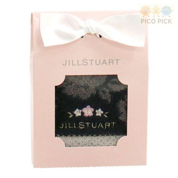 日本【JILL STUART】甜美刺繡迷你毛巾禮盒（25×25cm/4款） 