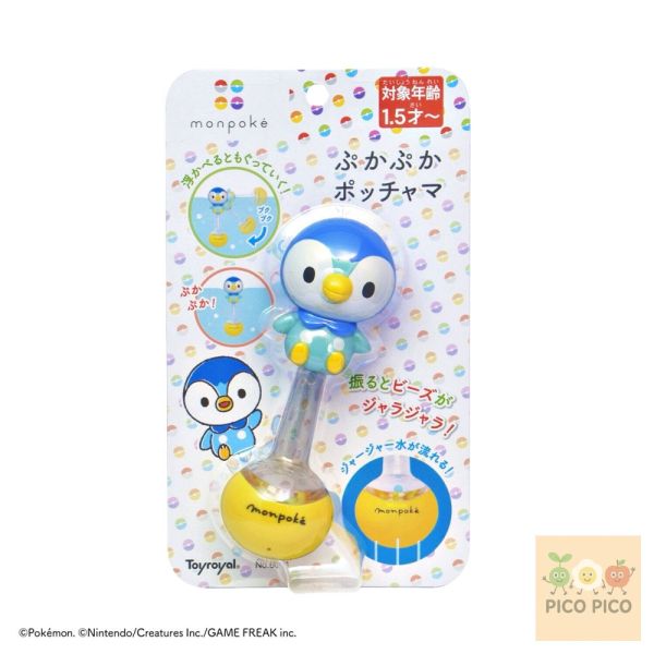 日本直送｜monpoké x Toyroyal 樂雅寶可夢 波加曼洗澡玩具系需列 