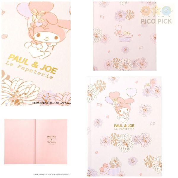 日本 Paul & Joe × My Melody 鉛筆盒 / 筆記本 Paul & Joe 聯名、My Melody 鉛筆盒、My Melody 筆記本、My Melody 文具、日本正版授權、Sanrio 鉛筆盒、Sanrio 筆記本