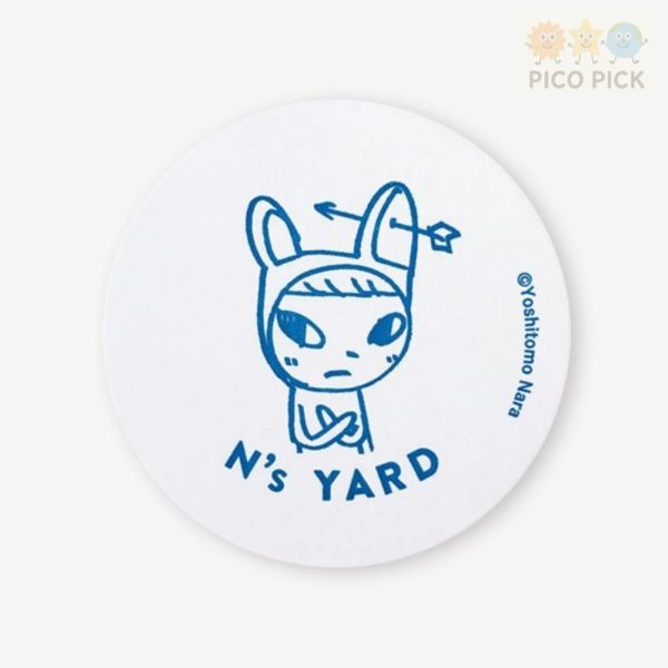 日本直送｜奈良美智官方正版杯墊組（一組5入／共3款圖案可選 