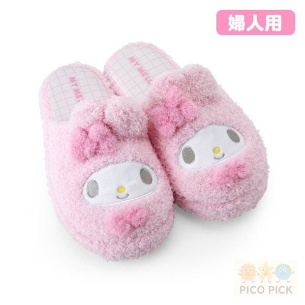 日本直送 日本 Sanrio 角色造型室內拖鞋／大人用Hello Kitty/大耳狗/Melody/布丁狗 