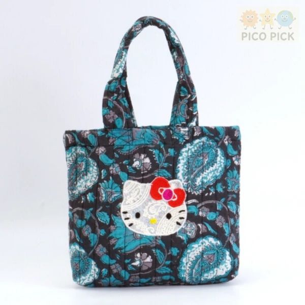 【日本品牌聯名】Hello Kitty × MAYGLOBE 手工印花托特包 