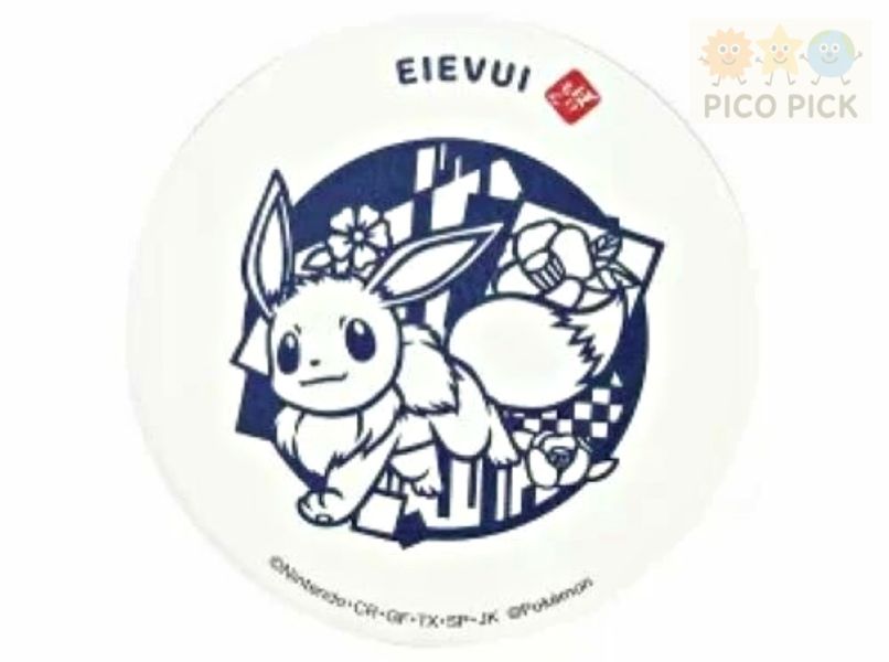 日本直送 Pokémon 寶可夢玻璃杯＆杯墊｜伊布／皮卡丘／噴火龍／耿鬼 