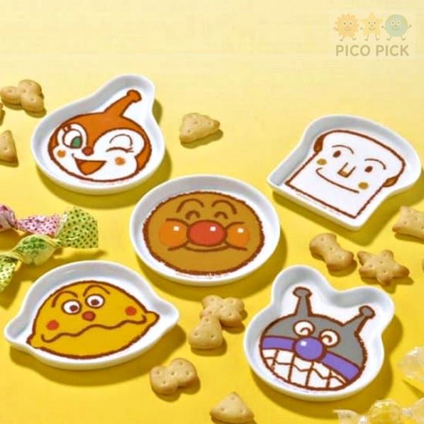 日本直送 日本製麵包超人 Anpanman臉型醬料碟／醬油碟/小菜碟 