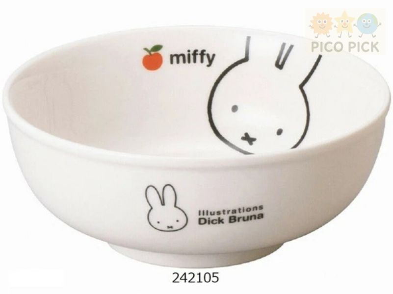 【日本製正版 Miffy 米飛兔蘋果系列｜磁器餐具 單入販售】 