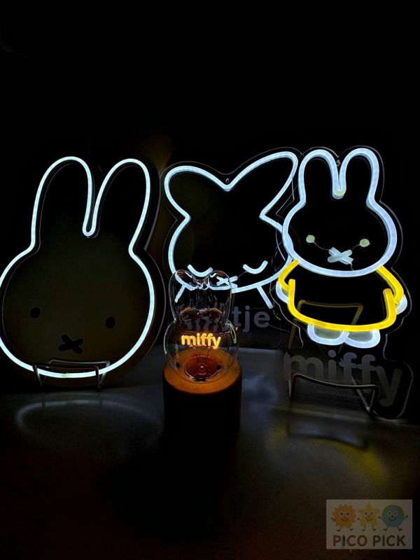 日本｜Miffy × studio CLIP燈光化妝鏡 |LED化妝鏡 居家擺設 
