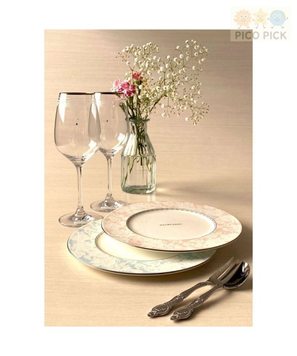 日本 日本製正版JILL STUART × NARUMI水晶玻璃對杯禮盒（紅酒杯/威士忌杯） 