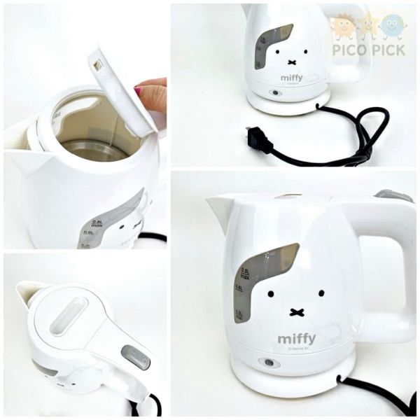 日本直送 Miffy 米飛兔電熱水壺｜0.8L 快速加熱｜快煮壺 