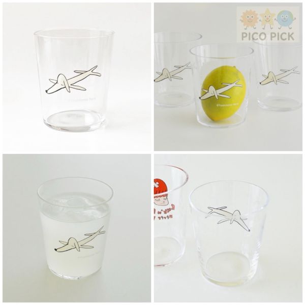 日本直送｜奈良美智 官方正版玻璃杯（飛行狗／Rock’n Roll・2款可選） 