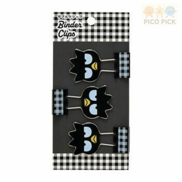 日本直送｜Sanrio角色造型資料夾夾子 3入組/kitty/Melody/大眼蛙多種角色可選 