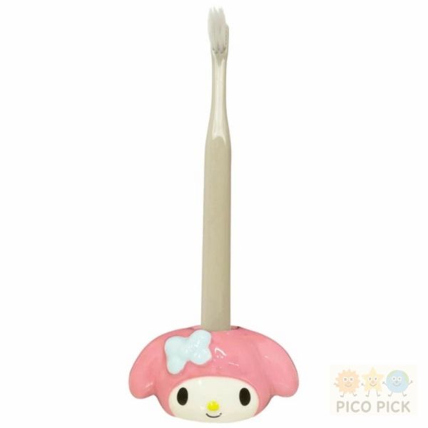 日本三麗鷗 陶瓷牙刷架｜Hello Kitty／美樂蒂／酷洛米／大耳狗 