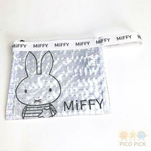 日本 Miffy 米飛兔 透明編織風包袋系列｜托特包／手拿包／收納袋 