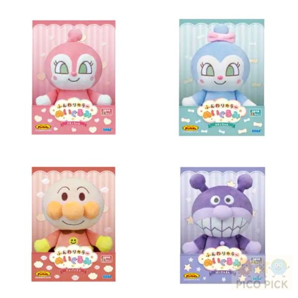 日本正版｜Anpanman 麵包超人 絨毛玩偶系列（2尺寸／4角色） 