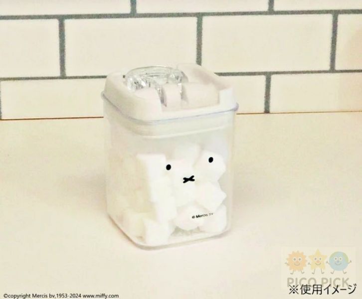 日本 Miffy 米飛兔｜立體表情收納罐｜密封罐 點心罐 廚房收納 
