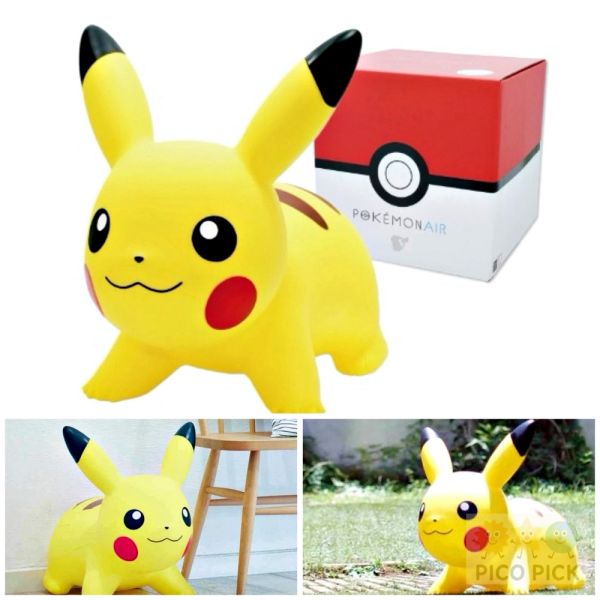 日本｜正版Pokémon 皮卡丘 充氣坐騎玩具｜大型皮卡丘充氣玩偶 兒童室內玩具 親子互動玩具 
