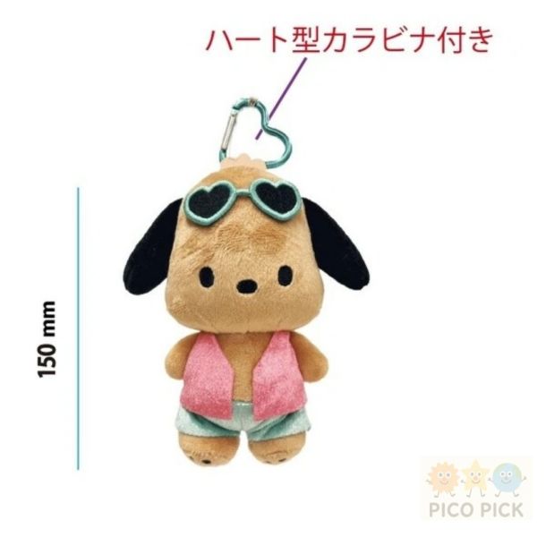 日本直送｜7/20收單｜限時預購  SANRIO 日燒系列吊飾 第二彈（6款）｜Kitty / Melody / 酷洛米 / 大耳狗 / 布丁狗 / 大耳狗朋友 