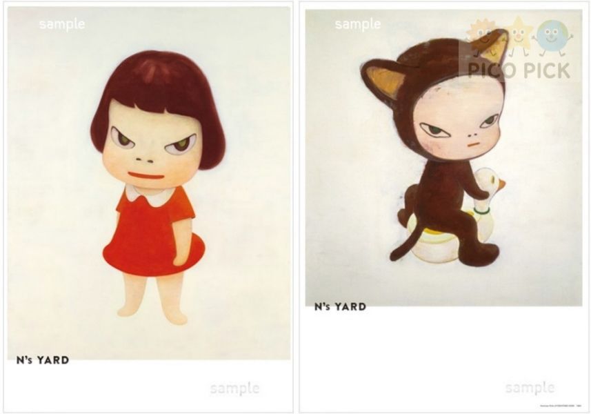 日本空運｜官方正版奈良美智藝術插畫B3海報（無框・共13款） 