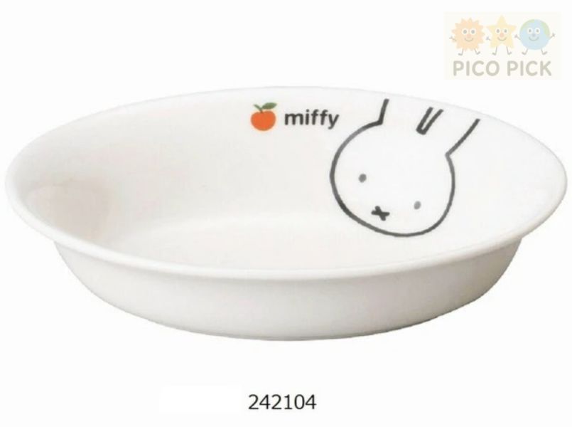 【日本製正版 Miffy 米飛兔蘋果系列｜磁器餐具 單入販售】 