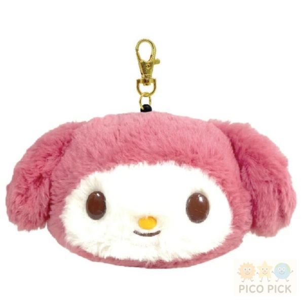 日本直送｜Sanrio 絨毛造型票卡包 吊飾掛繩款（多角色可選） 