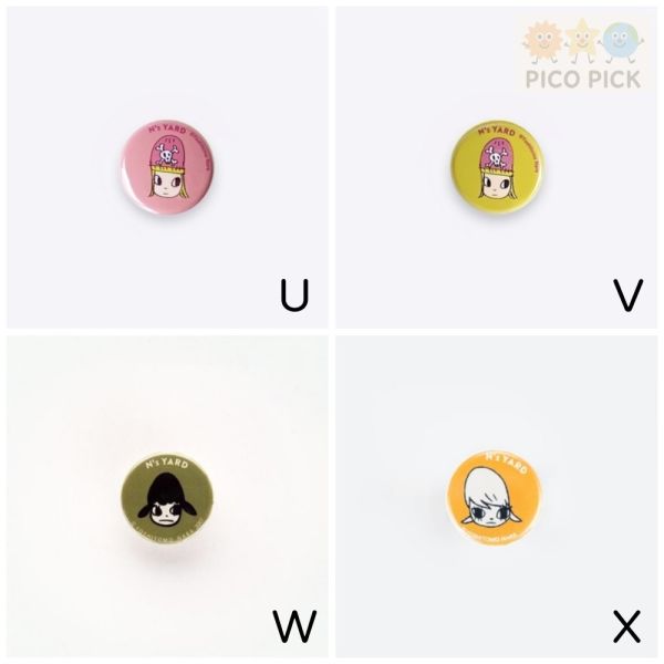 日本空運｜奈良美智 官方正版徽章別針（小款 ／大款 ） 