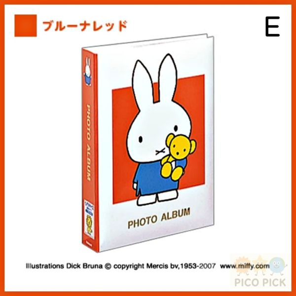 日本Miffy 米飛兔 3段相本冊｜口袋式相簿 300枚收納 大容量相片收集冊（共7款） 