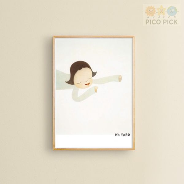 日本直送｜官方正版 奈良美智藝術海報 B2尺寸（無框・共6款） 