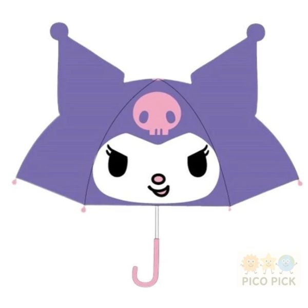 日本 直送 三麗鷗兒童角色造型耳朵傘（47cm / 半自動） 大耳狗/庫洛米/Sanrio 
