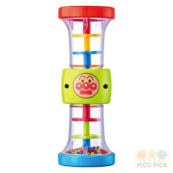 日本｜正版麵包超人 Anpanman 3way 手搖玩具｜變換表情 聲響玩具 感官啟蒙 6個月以上適用（Anpanman） 