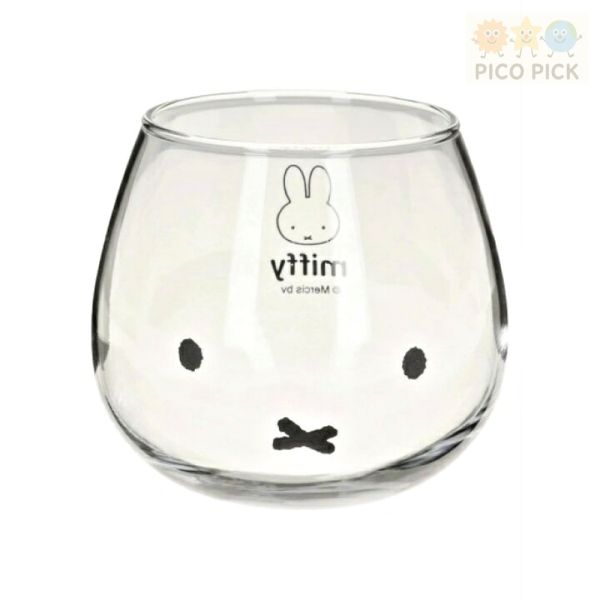 日本直送 米飛兔Miffy × Boris × Grunna 玻璃水杯｜320ml｜日本製 