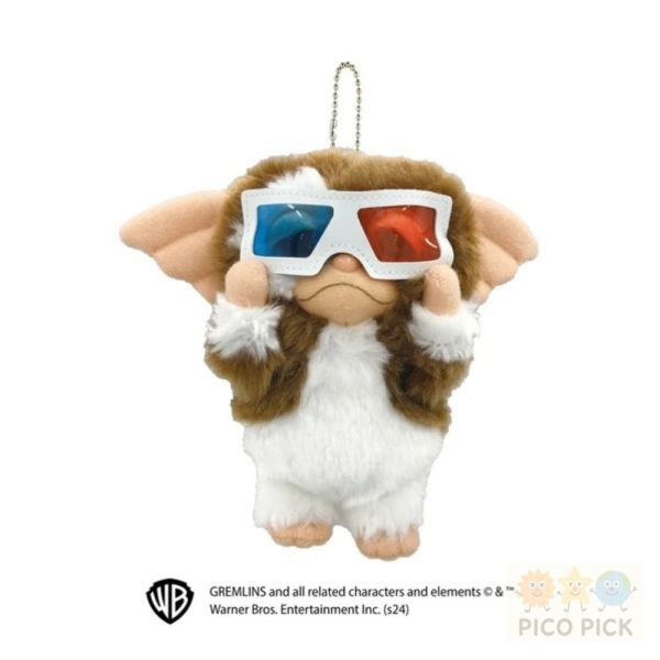 日本直送｜Gremlins 小魔怪 小精靈Gizmo 絨毛吊飾【2款可選：3D眼鏡／一般款】A01 
