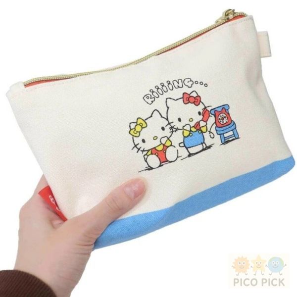 日本直送｜Hello Kitty 船型型化妝包／小物收納袋 