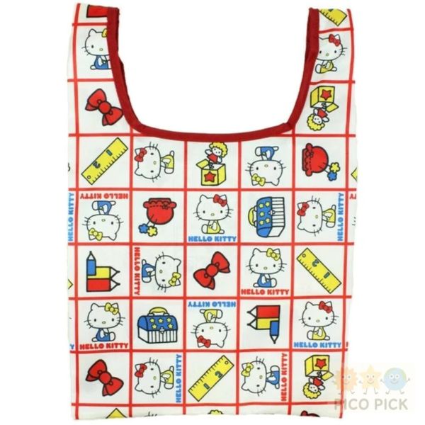 Sanrio Hello Kitty 復刻版設計迷你環保袋（附收納袋） 1+1組合 