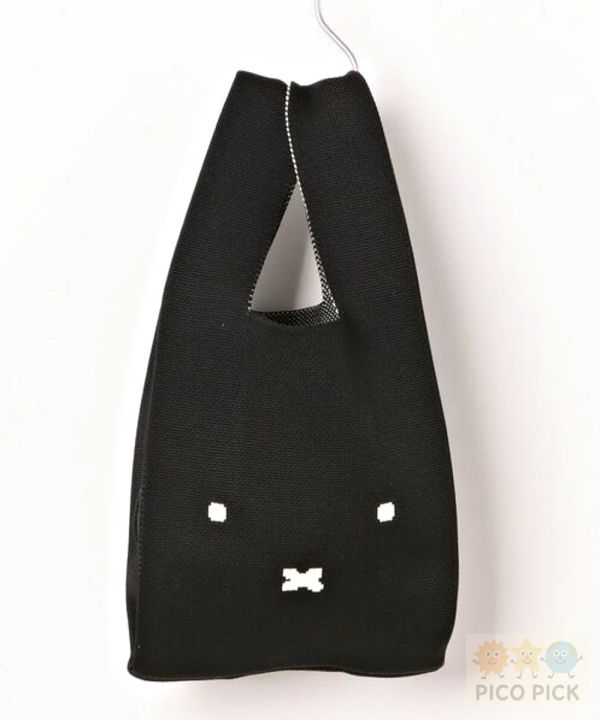 日本 Miffy 米飛兔｜編織尼龍托特包｜手提袋 肩背袋 