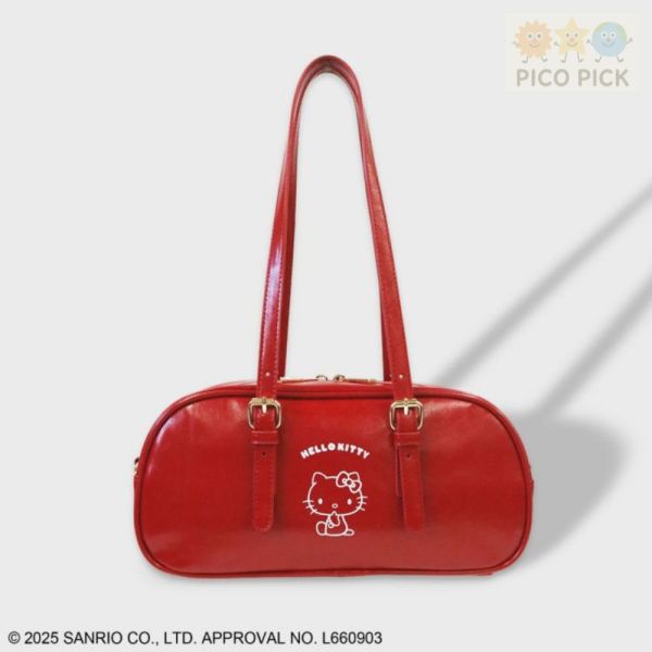 日本【ACcommode × Sanrio】CoWRAP系列角色復古波士頓包 